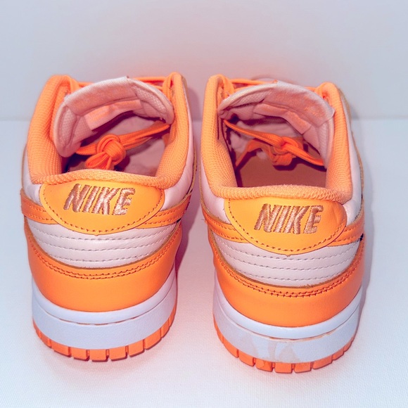 NIKE DUNK LOW PEACH 🍑 CREAM LEATHER - Picture 6 of 9